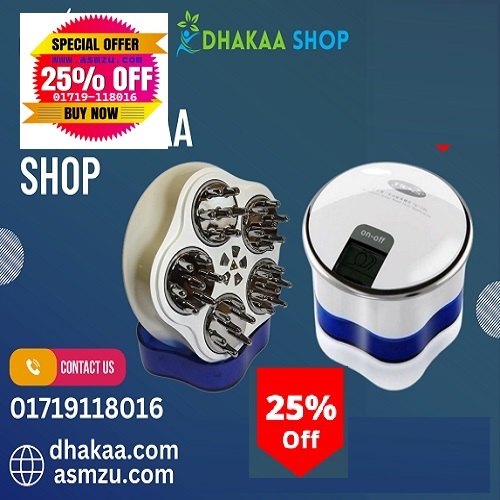 🌀 টিয়েন্স মাল্টিফাংশনাল হেড কেয়ার যন্ত্রপাতি 🔍 পণ্যের বিবরণ (বাংলা): টিয়েন্স মাল্টিফাংশনাল হেড কেয়ার যন্ত্রপাতি একটি আধুনিক স্বাস্থ্যসুরক্ষা ডিভাইস যা মাথার বৈদ্যুতিক অস্বাভাবিকতা নিয়ন্ত্রণ করে এবং উচ্চ রক্তচাপ, মানসিক চাপ, অনিদ্রা, মাথাব্যথা ও স্মৃতিশক্তির সমস্যার মতো নানা স্বাস্থ্য সমস্যা দূর করতে সহায়তা করে। এতে ব্যবহৃত হয়েছে কম-তীব্রতার লেজার (ফোটন) ও কম্পন প্রযুক্তি, যা মস্তিষ্কের রক্ত সঞ্চালন উন্নত করে, ক্লান্তি দূর করে এবং স্নায়ুতন্ত্রকে প্রশমিত করে। এই যন্ত্রটি মাথার এক্যুপয়েন্টে ম্যাসাজ করে কার্ডিওভাসকুলার ও সেরিব্রোভাসকুলার রোগ প্রতিরোধে কার্যকর। এটি মাথার ত্বকে রক্তপ্রবাহ বাড়িয়ে চুল পড়া কমাতে সাহায্য করে এবং চুলের গঠন ও বৃদ্ধি উন্নত করে। তাছাড়া এটি মোবাইল বা কম্পিউটারের ক্ষতিকর বিকিরণ থেকেও সুরক্ষা দেয়। ✅ উচ্চ রক্তচাপ নিয়ন্ত্রণে সহায়ক ✅ মস্তিষ্কের ক্লান্তি ও অনিদ্রা দূর করে ✅ চুল পড়া ও টাক সমস্যা কমায় ✅ মাথাব্যথা ও মানসিক চাপ কমায় ✅ স্মৃতিশক্তি ও মনোযোগ বৃদ্ধিতে কার্যকর ✅ মস্তিষ্ক, হৃদযন্ত্র, কিডনি ও স্নায়ুতে উপকারী প্রভাব ফেলে ✅ ব্যাটারিচালিত – ২টি ৩এএএ ব্যাটারির প্রয়োজন ✅ দৈনিক ৩-১৫ মিনিট, ২-৩ বার ব্যবহারেই ফলাফল 🌐 Product Description (English): Tiens Multifunctional Head Care Apparatus is a biophysical health device designed to naturally stabilize abnormal bioelectric potentials in the brain and promote healthy blood pressure. Using low-intensity laser (photon) technology and soothing vibrations, this apparatus enhances microcirculation in the brain and heart, helping prevent cardiovascular and cerebrovascular diseases. The massaging effect not only improves brain function, reduces fatigue, and boosts memory but also addresses hair loss and insomnia. By stimulating acupuncture points on the scalp, it helps balance neural activity and strengthens immunity. It's highly recommended for individuals suffering from stress, poor sleep, high blood pressure, or hair fall. 💡 Helps lower high blood pressure 💡 Improves brain relaxation and memory 💡 Prevents diabetes and sleep disorders 💡 Reduces stress, fatigue, and shoulder pain 💡 Protects from harmful radiation of devices 💡 Supports kidney and liver health 💡 Stimulates hair growth and reduces baldness 💡 Operates on 2 AAA batteries 💡 Use 3–15 mins, 2–3 times daily for best results