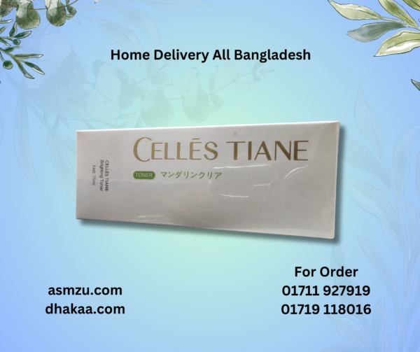 Cellés Tiane ব্রাইটেনিং টোনার – ম্যান্ডারিন ক্লিয়ার